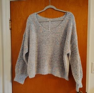 NWT Cozy Multi-Tone Knit Sweater
